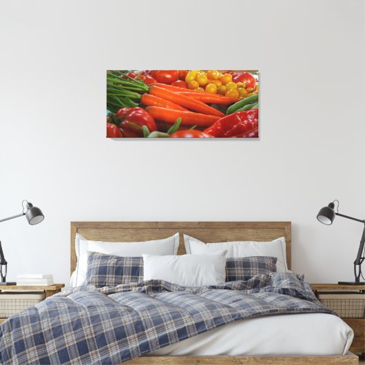 Na oogst canvas afdruk (Insitu (Slaapkamer))