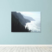 Na Pali Coast Canvas Afdrukken (Insitu (Houten vloer))