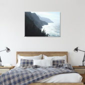 Na Pali Coast Canvas Afdrukken (Insitu (Slaapkamer))