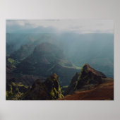 Na Pali Coast Kauai Fotografie Print (Voorkant)