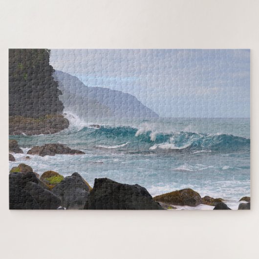 Na Pali Coast, Kauai, Hawaï Legpuzzel (Horizontaal)