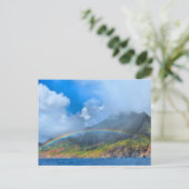 Na Pali Coast Kauai, Hawaii Briefkaart (Staand voorkant)