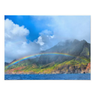 Na Pali Coast - Kauai, Hawaii Foto Afdruk