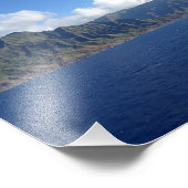 Na Pali Coast Kauai Hawaii Stille Oceaan Foto Afdruk (Hoek)