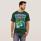 NA PALI COAST - KAUAI ISLAND - HAWAII USA T-SHIRT (Voorkant volledig)
