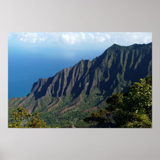 Na Pali Coast op het poster Kauai (Voorkant)