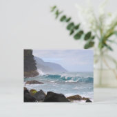 Na Pali Coast op Kauai, Hawaii Briefkaart (Staand voorkant)