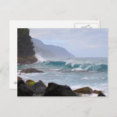 Na Pali Coast op Kauai, Hawaii Briefkaart (Voorkant / Achterkant)