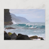 Na Pali Coast op Kauai, Hawaii Briefkaart (Voorkant)