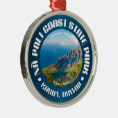 Na Pali Coast SP Metalen Ornament (Rechts)