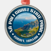 Na Pali Coast SP Metalen Ornament (Voorkant)