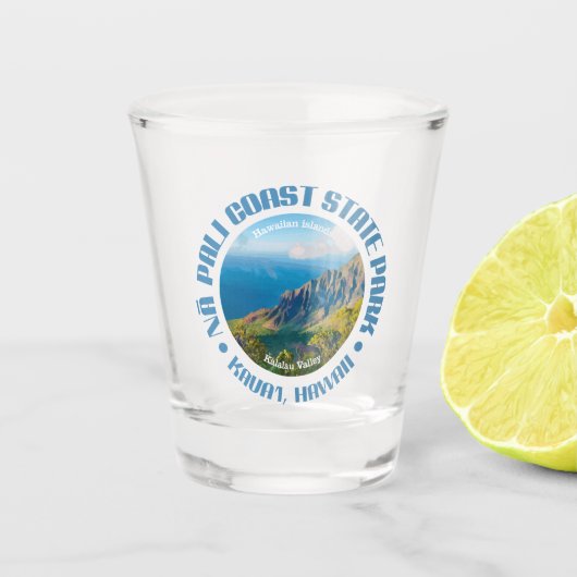 Na Pali Coast SP Shot Glas (Voorkant)
