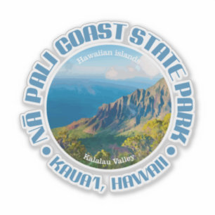Na Pali Coast SP Sticker