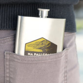 Nā Pali Coast State Park Hawaii Flacon (Voorbeeld)