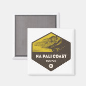 Nā Pali Coast State Park Hawaii Magneet (Voorkant / Achterkant)