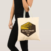 Nā Pali Coast State Park Hawaii Tote Bag (Voorkant (product))