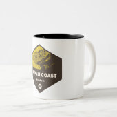 Nā Pali Coast State Park Hawaii Tweekleurige Koffiemok (Voorkant rechts)