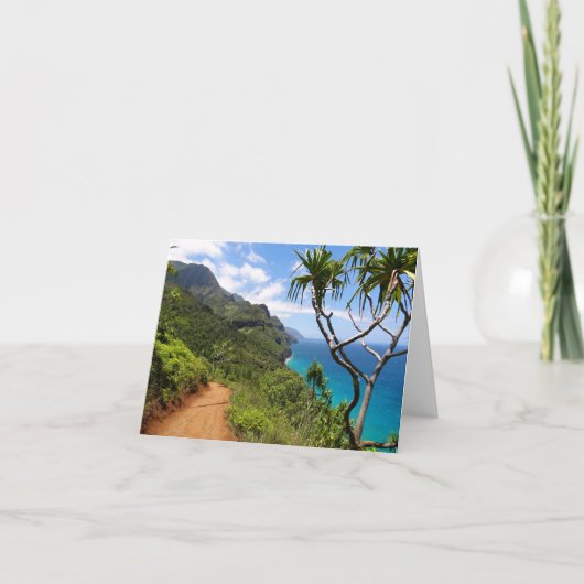 Nā Pali Coast State Park, Kauai Card Kaart (Voorkant)