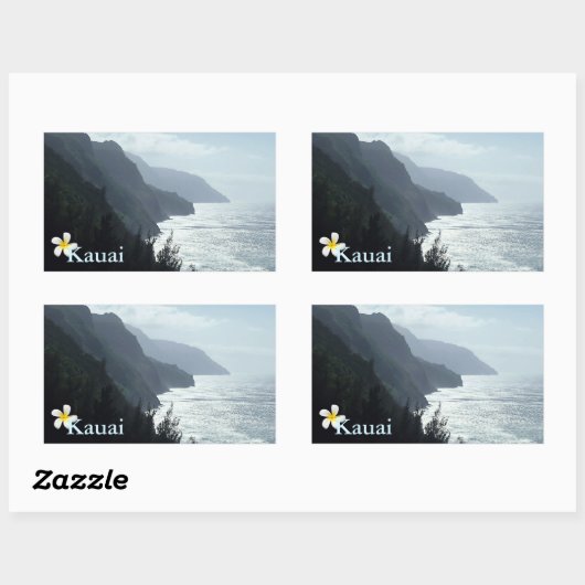 Na Pali Coast Sticker (Vel)