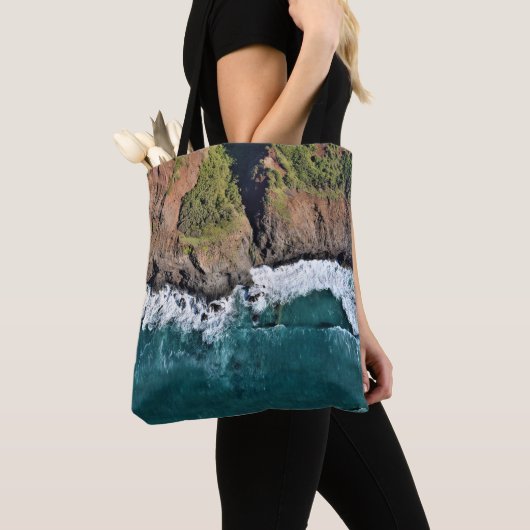 Na Pali Coast Tote Bag (Dichtbij)