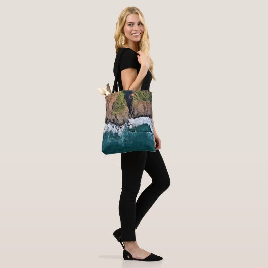Na Pali Coast Tote Bag (Op model)