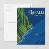 Na Pali Kust VS Briefkaart (Voorkant / Achterkant)