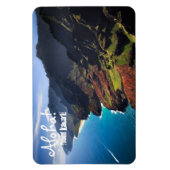 Na Pali kustlijn op het eiland Kauai, Hawaï Magneet (Verticaal)
