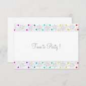 Na partijdealen en paling regenboog kaart (Voorkant / Achterkant)