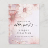 Na Party Blush Pink Daisy Informatiekaartje (Voorkant)