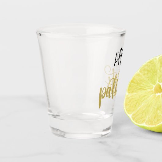 Na patiënten Fungerend verpleegkundige Shot Glas (Links)