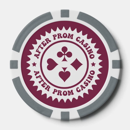 Na Prom Custom Poker Chips (Voorkant)