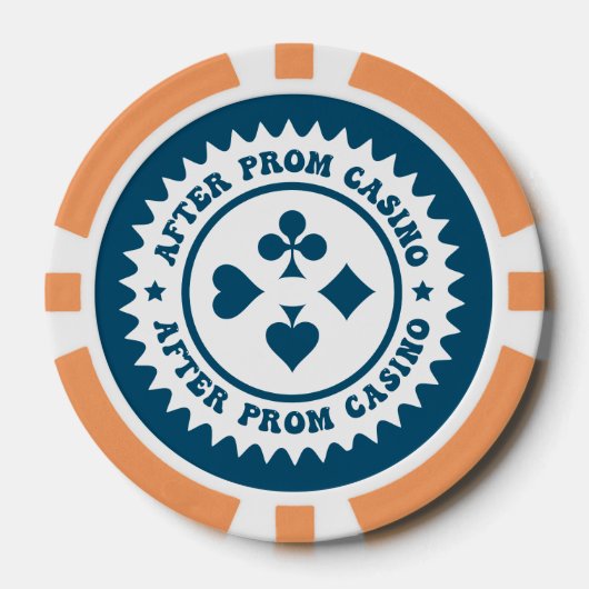 Na Prom Custom Poker Chips (Voorkant)