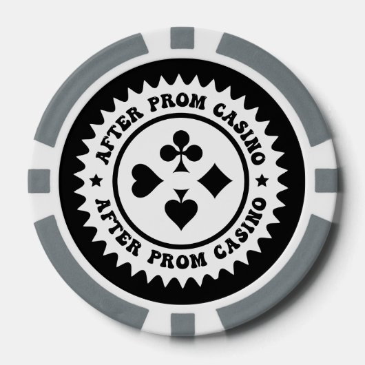 Na Prom Custom Poker Chips (Voorkant)