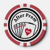 Na Prom Custom Poker Chips (Voorkant)