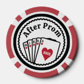 Na Prom Custom Poker Chips (Achterkant)