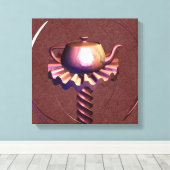 Na reflectie canvas afdruk (Insitu (Houten vloer))