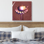 Na reflectie canvas afdruk (Insitu (Slaapkamer))