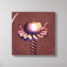 Na reflectie canvas afdruk