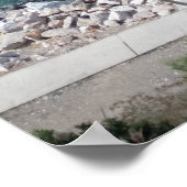 Na regen komt er een zonneschijnproverb-poster poster (Hoek)