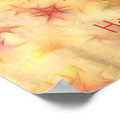 Na regenen wil zonneschijn een nieuw jaar poster (Hoek)