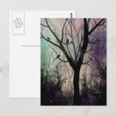 Na schemering briefkaart (Voorkant / Achterkant)