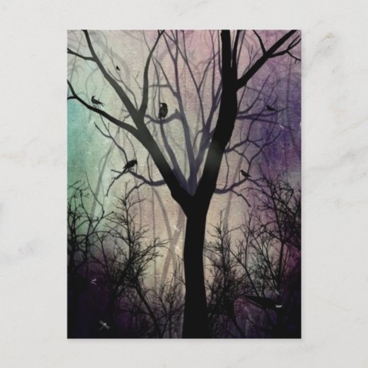 Na schemering briefkaart (Voorkant)