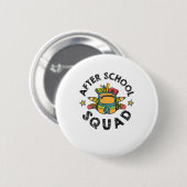 Na schoolplein, directeur-generaal ronde button 5,7 cm (Voorkant /achterkant)