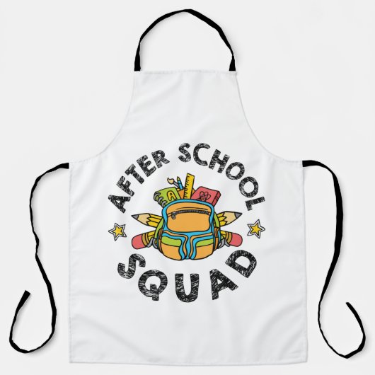 Na schoolplein, directeur-generaal schort (Voorkant)