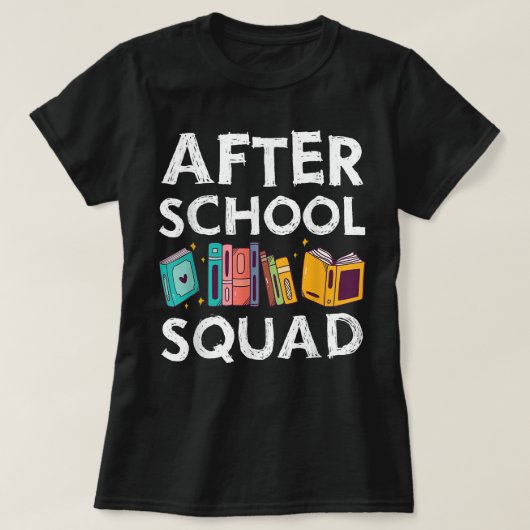Na schoolplein-kool lerarenopleiding t-shirt (Design voorkant)