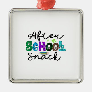 Na schooltussenkomst metalen ornament