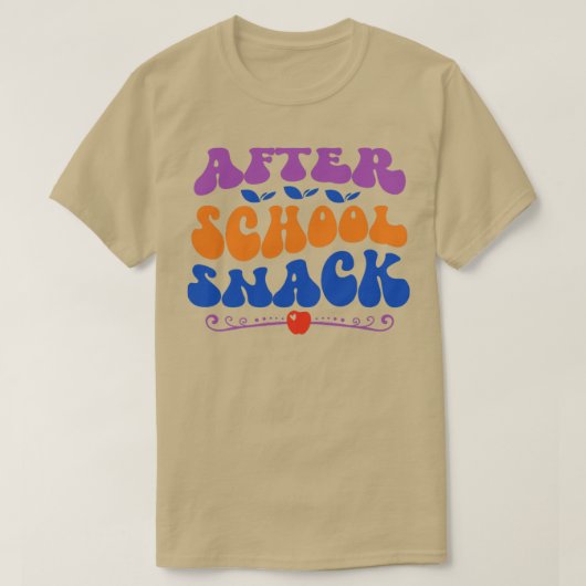 Na schooltussenkomst t-shirt (Design voorkant)