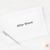Na Shave Labels/ Rechthoekige Sticker (Envelop)