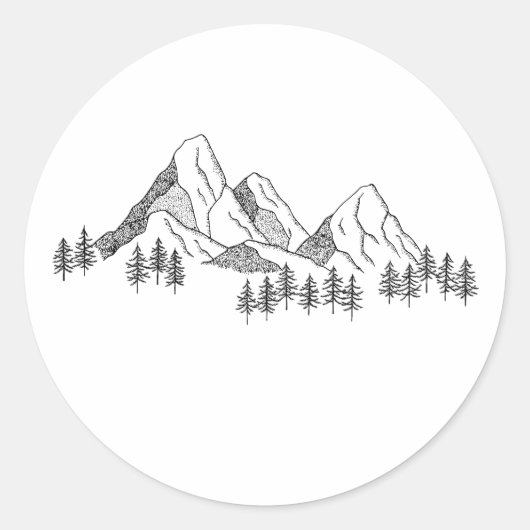 NA-SKI RONDE STICKER (Voorkant)