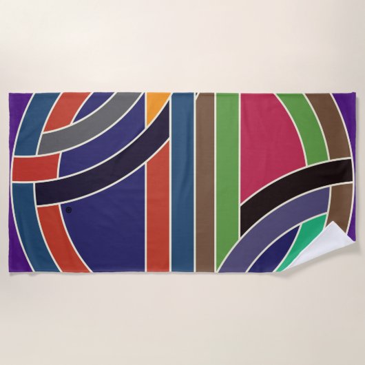 Na Stella-5 strandlaken (Voorkant)